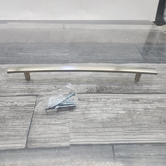 Brainerd Caroline 192mm Satin Nickel Arch Cabinet Pull 2Pack [94] - Picture 3 of 10